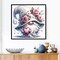 Paint by Numbers for Adults,Gnome Flowers Paint by Number on Canvas Without Frame,Paint by Numbers Kits for Home Wall Decor 16X16 Inch(40X40cm)